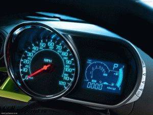 Chevrolet Spark 2013 панель приборов