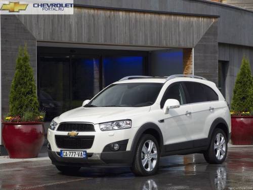 фото Chevrolet Captiva 2013 белый