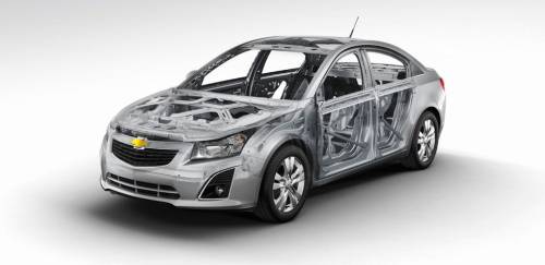 Кузов Шевроле Круз 2014 Турбо