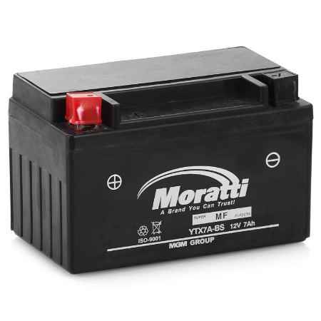 Купить Аккумулятор Moratti VRLA (AGM)12V (YTX7A-BS) - 7Ач