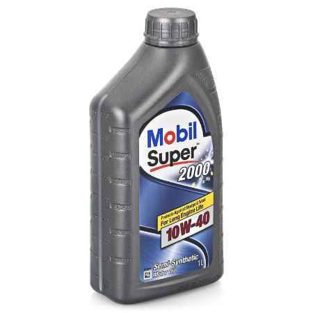 Купить Моторное масло Mobil SUPER 2000 X1 10W/40, 1 л, полусинтетическое