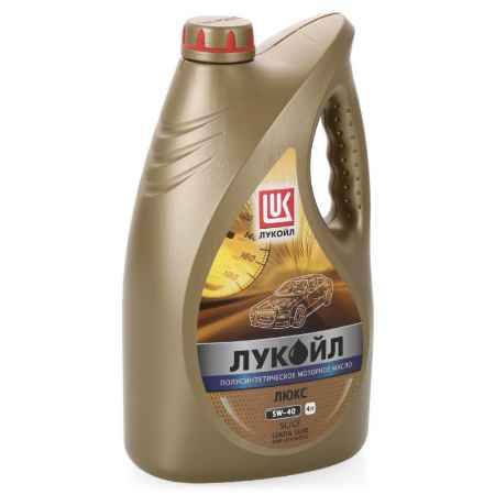 Купить Моторное масло Лукойл Люкс 5W/40 SL/CF, 4 л, полусинтетическое