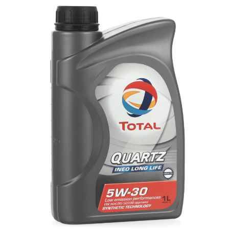 Купить Моторное масло Total Quartz Ineo Long Life  5W/30, 1 л, синтетическое