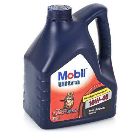 Купить Моторное масло Mobil ULTRA 10W/40, 4 л, полусинтетическое