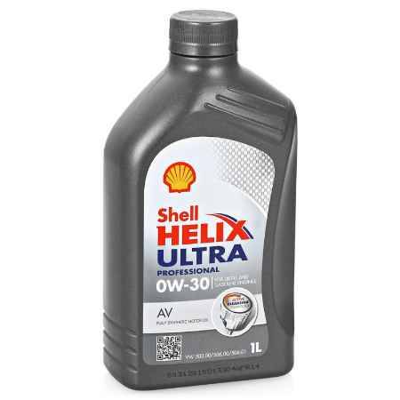 Купить Моторное масло Shell Helix Ultra Professional AV 0W/30, 1 л, синтетическое