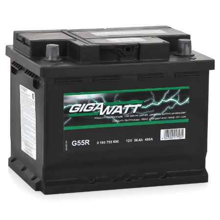Купить Аккумулятор GIGAWATT G55R 556 400 048 - 56Ач