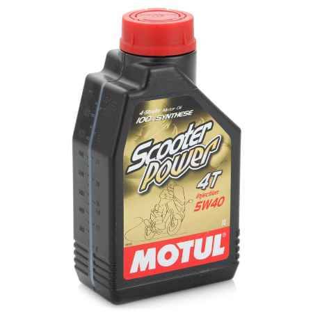 Купить Моторное мото масло MOTUL Scooter Power 4T 5W-40, 1 л