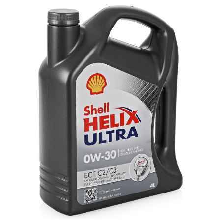 Купить Моторное масло Shell Helix Ultra ECT C2/C3 0W/30, 4 л, синтетическое