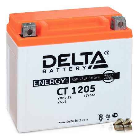 Купить Аккумулятор Delta CT 1205 12V 5а/ч (YTX5L-BS) AGM
