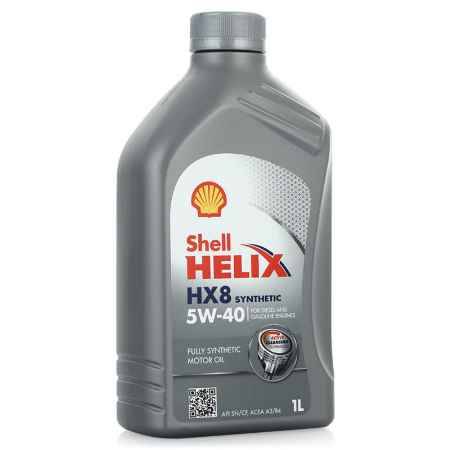 Купить Моторное масло Shell Helix HX8 5W/40, 1 л, синтетическое