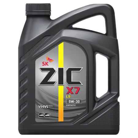 Купить Моторное масло ZIC X7 LS 5W30 6л синтетическое