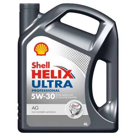 Купить Моторное масло  Shell Helix Ultra Professional AG 5W/30, 4 л, синтетическое