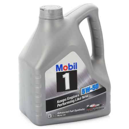 Купить Моторное масло Mobil 1 5W/50, 4 л, синтетическое