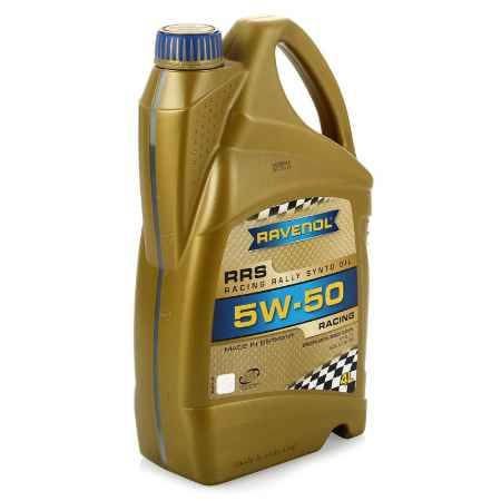 Купить Моторное масло RAVENOL Racing Rally Synto SAE 5W/50, 4 л, синтетическое