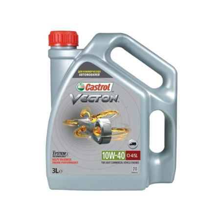 Купить Моторное масло Castrol Vecton 10W/40, 3л, полусинтетическое
