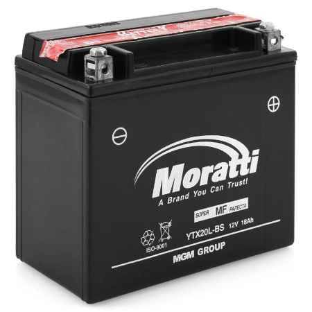Купить Аккумулятор Moratti MF 12V (YTX20L-BS) - 18 А/ч