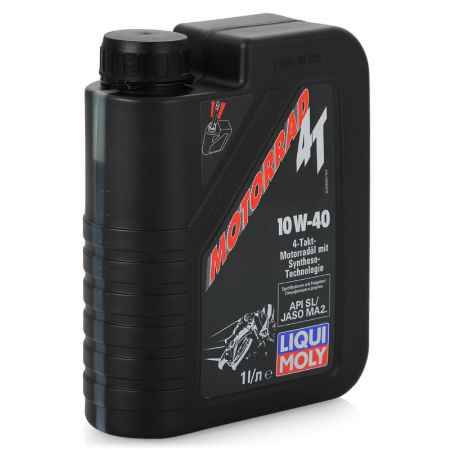 Купить Моторное мото масло LIQUI MOLY Motorrad 4T  10W-40 SL; MA-2, 1 л, синтетическое (7609)
