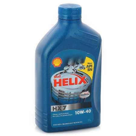 Купить Моторное масло Shell Helix HX7 10W/40, 1 л, полусинтетическое