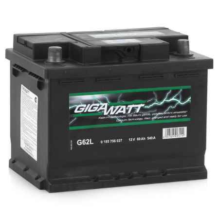 Купить Аккумулятор GIGAWATT G62L 560 127 054 - 60 Ач
