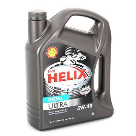 Купить Моторное масло Shell Helix Diesel Ultra 5W/40, 4 л, синтетическое