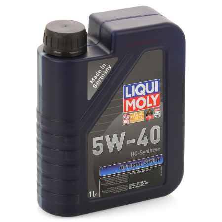 Купить Моторное масло LIQUI MOLY Optimal Synth 5W/40 SN/CF A3/B4, 1 л, синтетическое (3925)