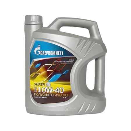 Купить Моторное масло Gazpromneft Super 10W40 SG/CD, 4л полусинтетическое